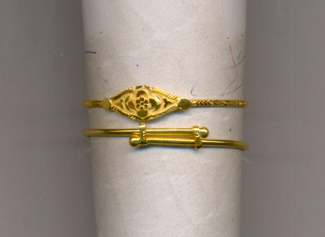 GOLD BANGLE BABY FANCY