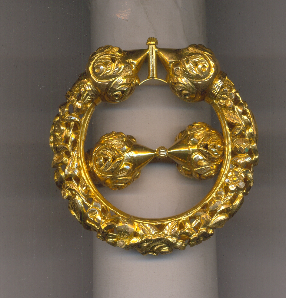 GOLD BANGLE ANTIQUE EXCLUSIVE
