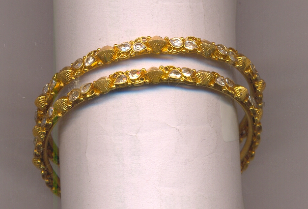 GOLD BANGLE ANTIQUE FANCY