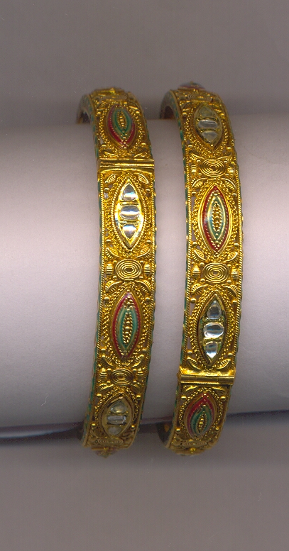 GOLD BANGLE ANTIQUE FANCY