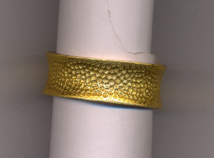 GOLD BANGLE ANTIQUE FANCY