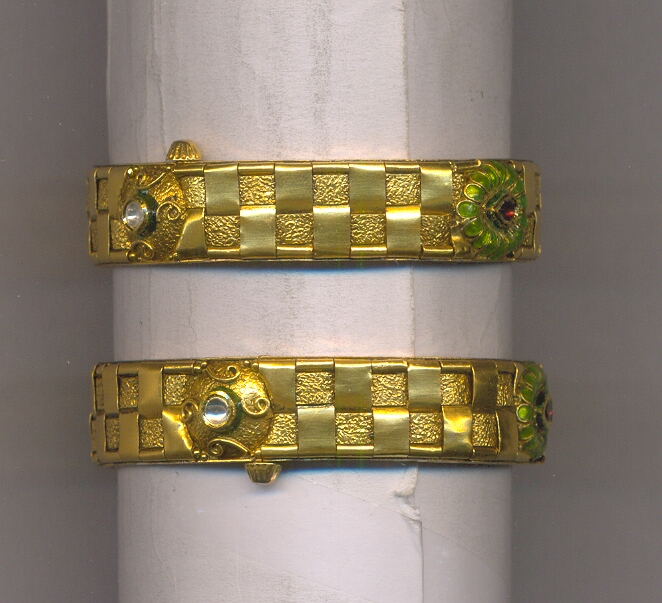 GOLD BANGLE ANTIQUE FANCY