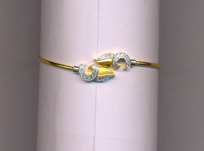 GOLD BANGLE DESIGNER FANCY