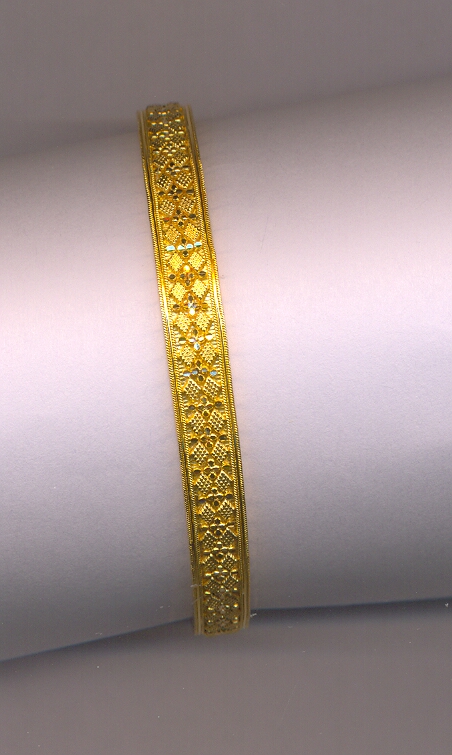 GOLD BANGLE DESIGNER FANCY