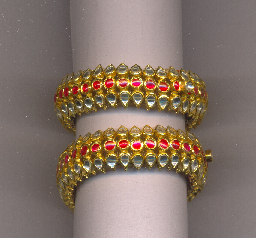 GOLD BANGLE KUNDAN GENERAL