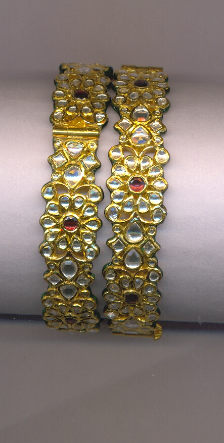 GOLD BANGLE KUNDAN GENERAL