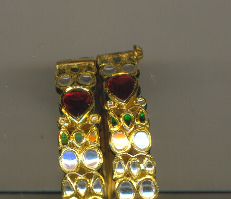 GOLD BANGLE KUNDAN GENERAL