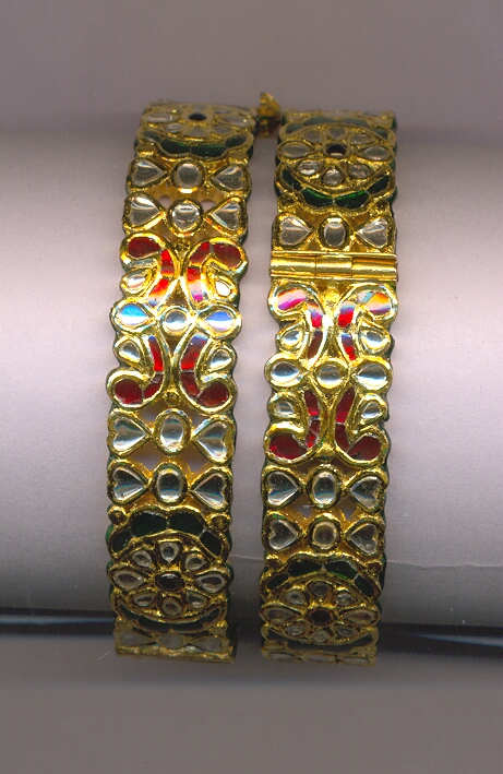 GOLD BANGLE KUNDAN GENERAL