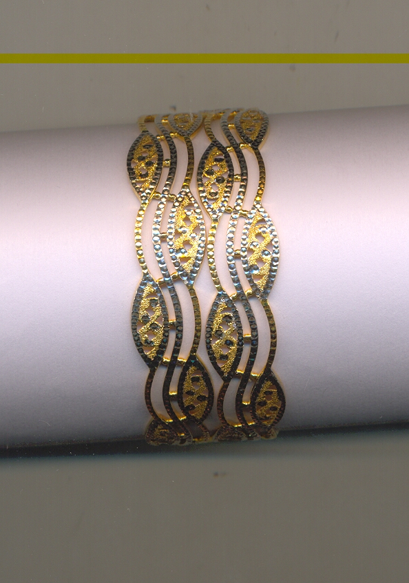 GOLD BANGLE MACHINE CUTTING FANCY