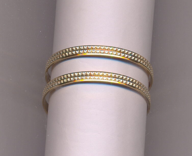 GOLD BANGLE MACHINE CUTTING FANCY