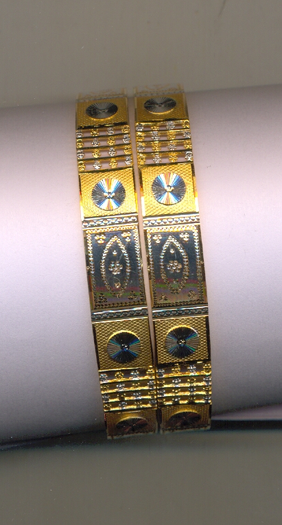 GOLD BANGLE MACHINE CUTTING FANCY