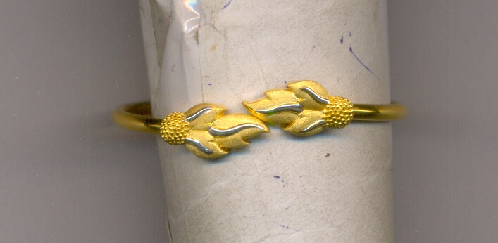 GOLD BANGLE PLAIN EXCLUSIVE