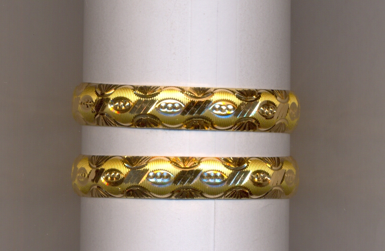 GOLD BANGLE PLAIN EXCLUSIVE