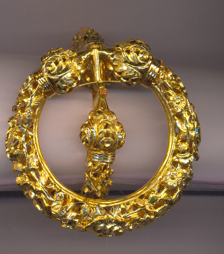 GOLD BANGLE PLAIN EXCLUSIVE