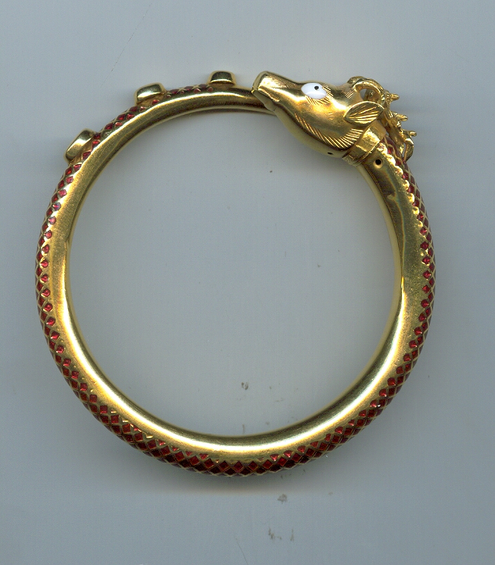 GOLD BANGLE PLAIN EXCLUSIVE
