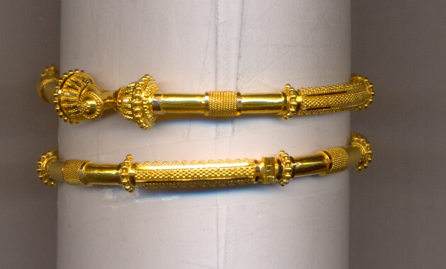 GOLD BANGLE PLAIN FANCY