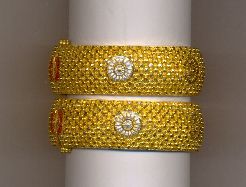 GOLD BANGLE PLAIN FANCY