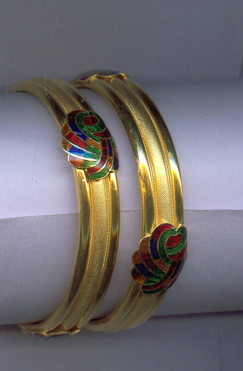 GOLD BANGLE PLAIN FANCY