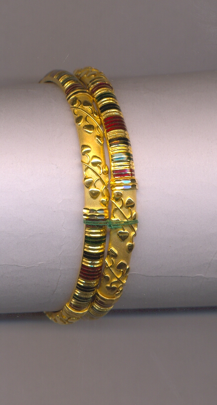 GOLD BANGLE PLAIN FANCY