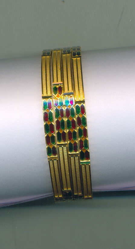GOLD BANGLE PLAIN FANCY