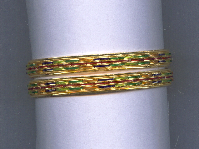 GOLD BANGLE PLAIN FANCY