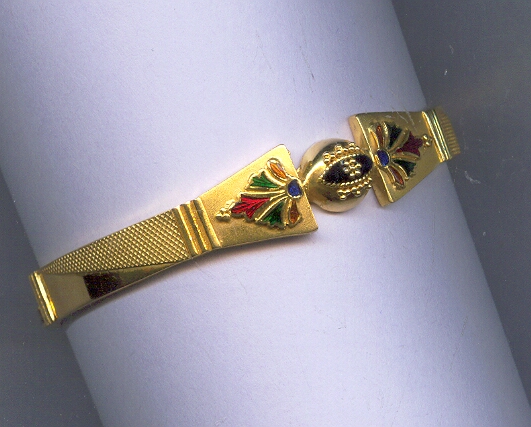 GOLD BANGLE PLAIN FANCY