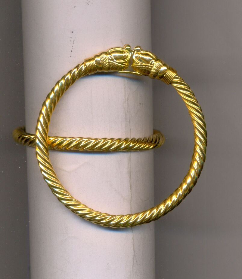 GOLD BANGLE PLAIN FANCY