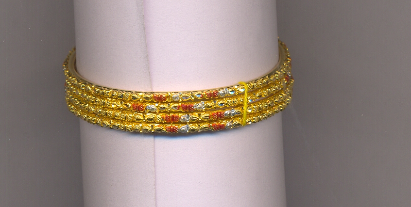 GOLD BANGLE PLAIN FANCY