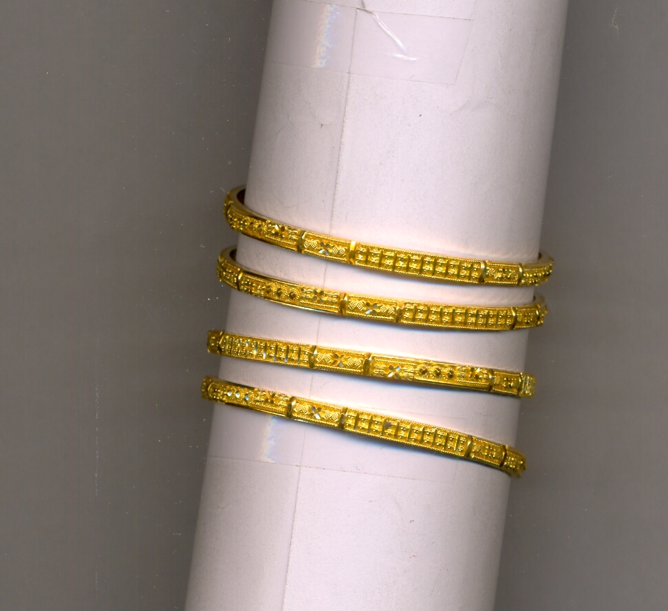 GOLD BANGLE PLAIN FANCY