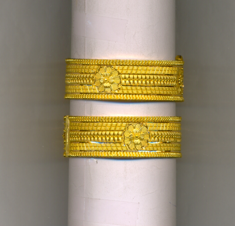 GOLD BANGLE PLAIN FANCY