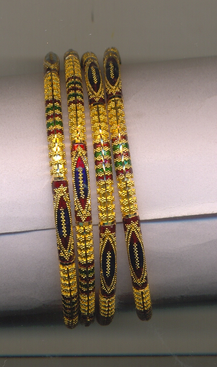 GOLD BANGLE PLAIN FANCY