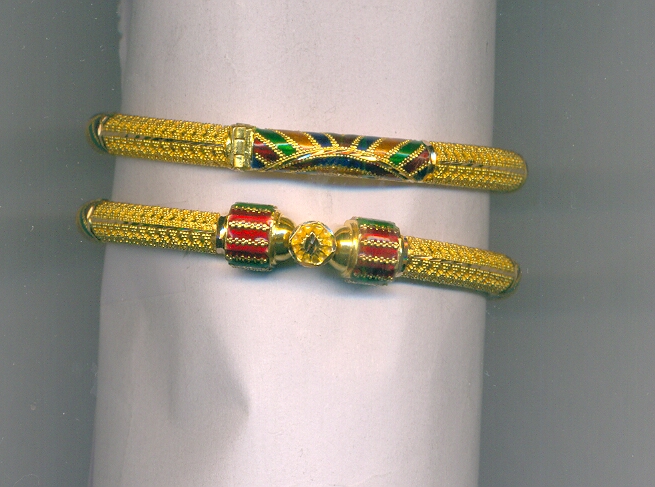 GOLD BANGLE PLAIN FANCY