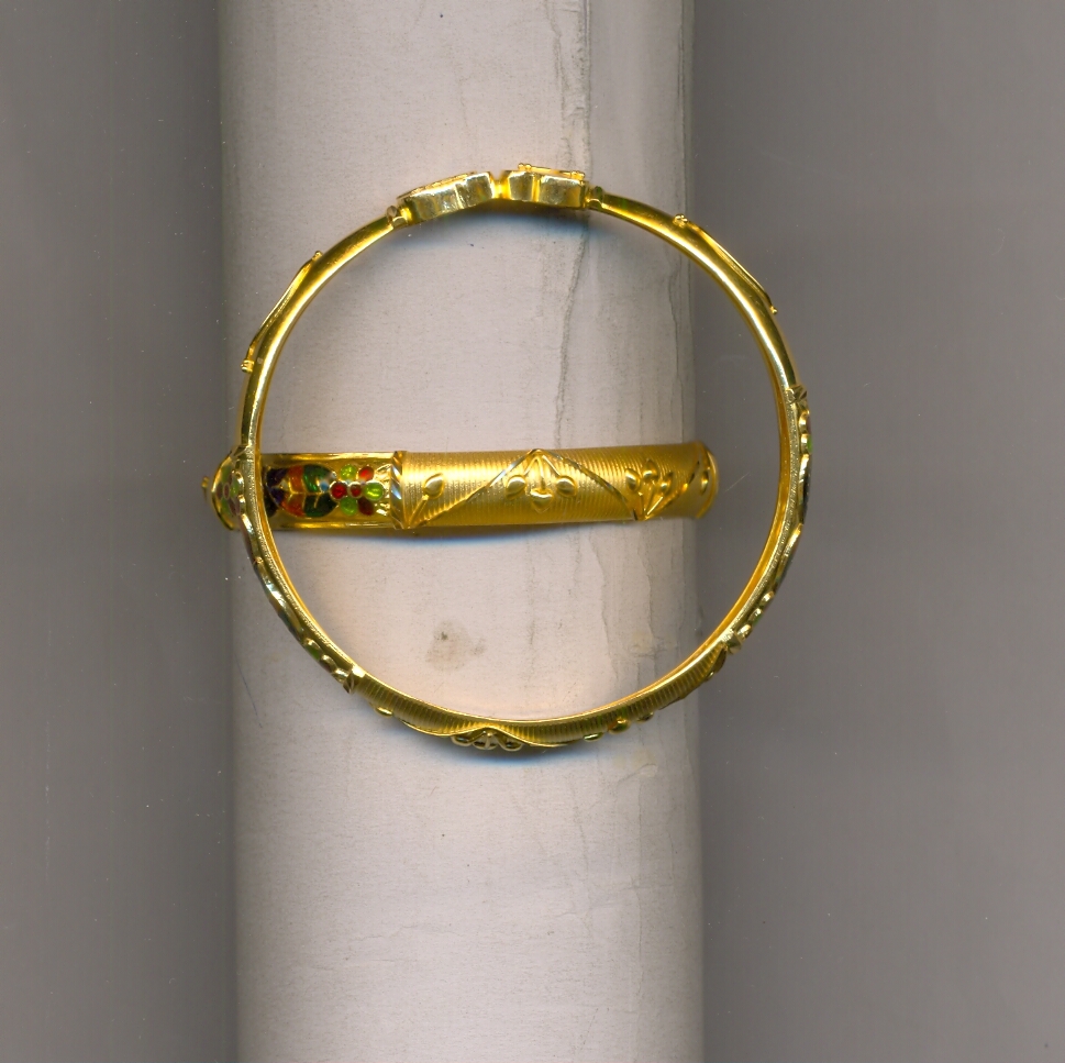 GOLD BANGLE PLAIN FANCY