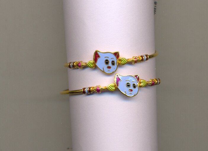 GOLD BANGLE PLAIN FANCY