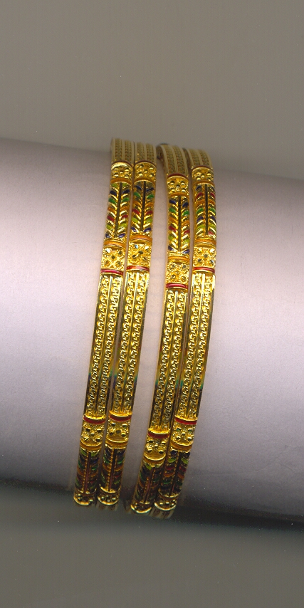 GOLD BANGLE PLAIN FANCY