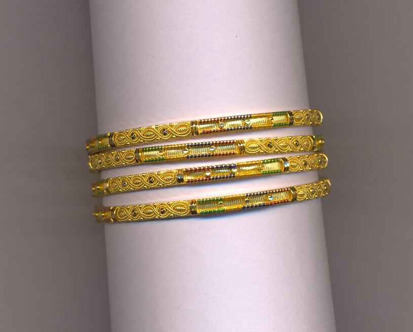 GOLD BANGLE PLAIN FANCY