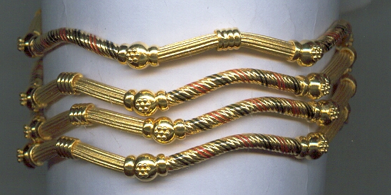 GOLD BANGLE PLAIN FANCY