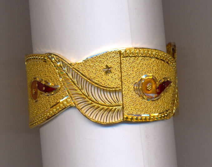 GOLD BANGLE PLAIN FANCY