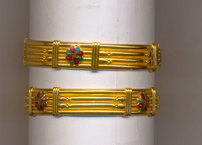 GOLD BANGLE PLAIN FANCY