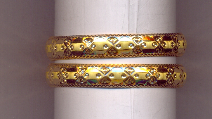 GOLD BANGLE PLAIN FANCY