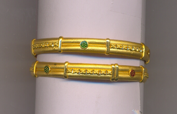 GOLD BANGLE PLAIN FANCY