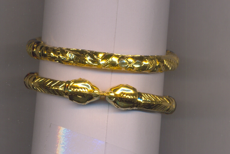 GOLD BANGLE PLAIN FANCY