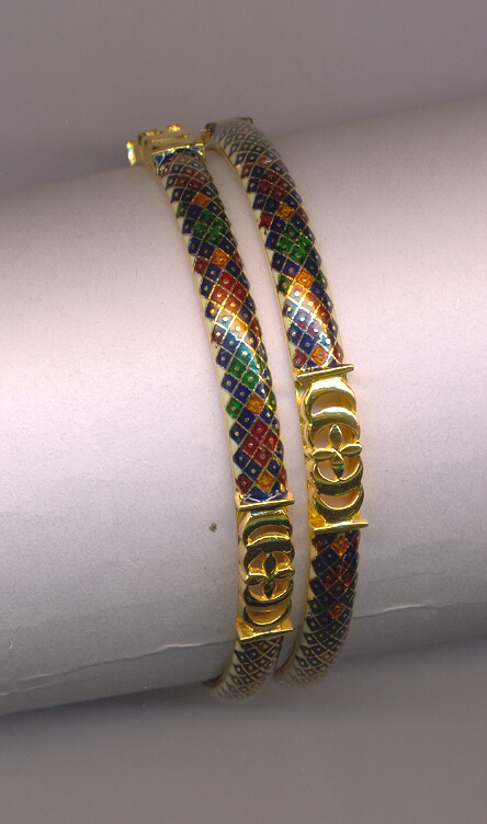 GOLD BANGLE PLAIN FANCY