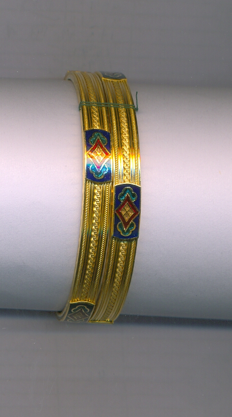 GOLD BANGLE PLAIN FANCY