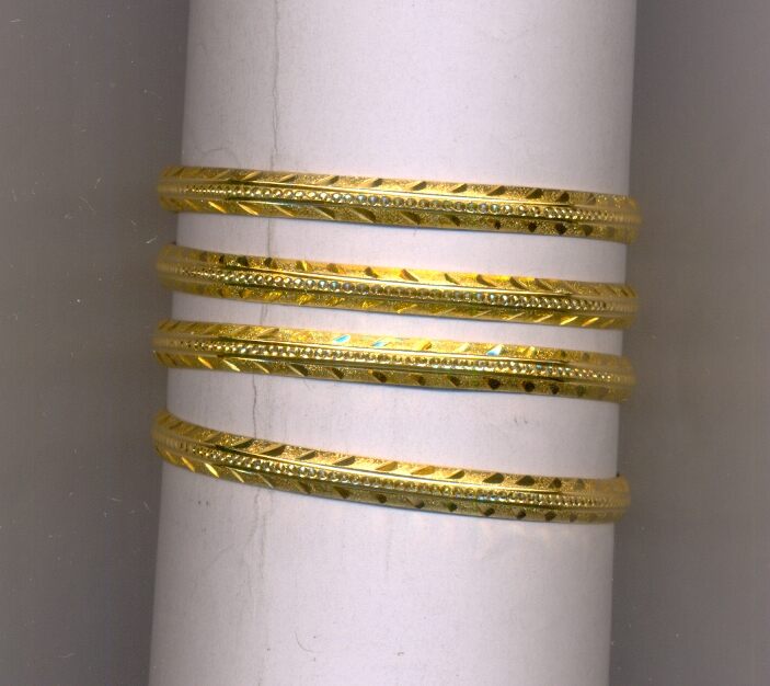 GOLD BANGLE PLAIN FANCY