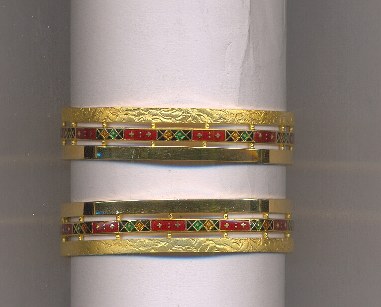 GOLD BANGLE PLAIN FANCY