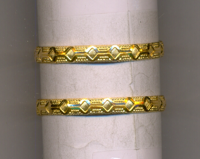 GOLD BANGLE PLAIN FANCY
