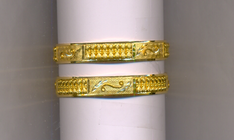 GOLD BANGLE PLAIN FANCY