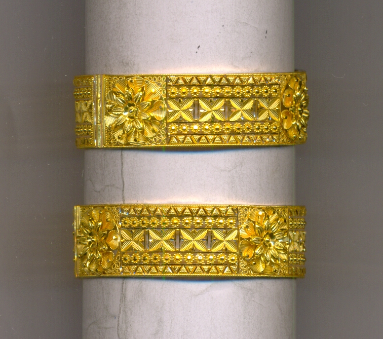 GOLD BANGLE PLAIN FANCY