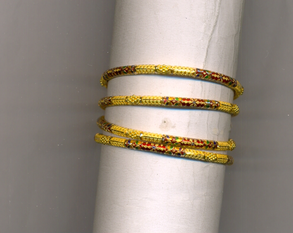 GOLD BANGLE PLAIN FANCY